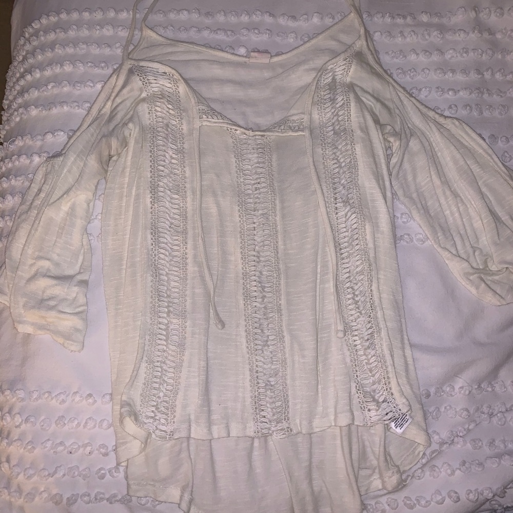 Cream Wild Pearl Top